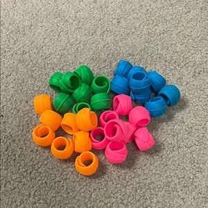 Set of 32 Thread Savers for Embroidery Sewing Thread to Control Loose Threads